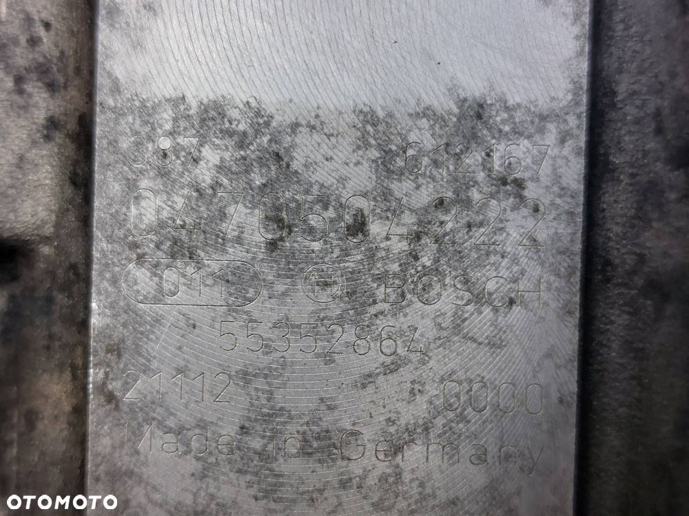 POMPA WTRYSKOWA USZKODZONA OPEL ZAFIRA A 2.0 DTI 0470504222 - 7