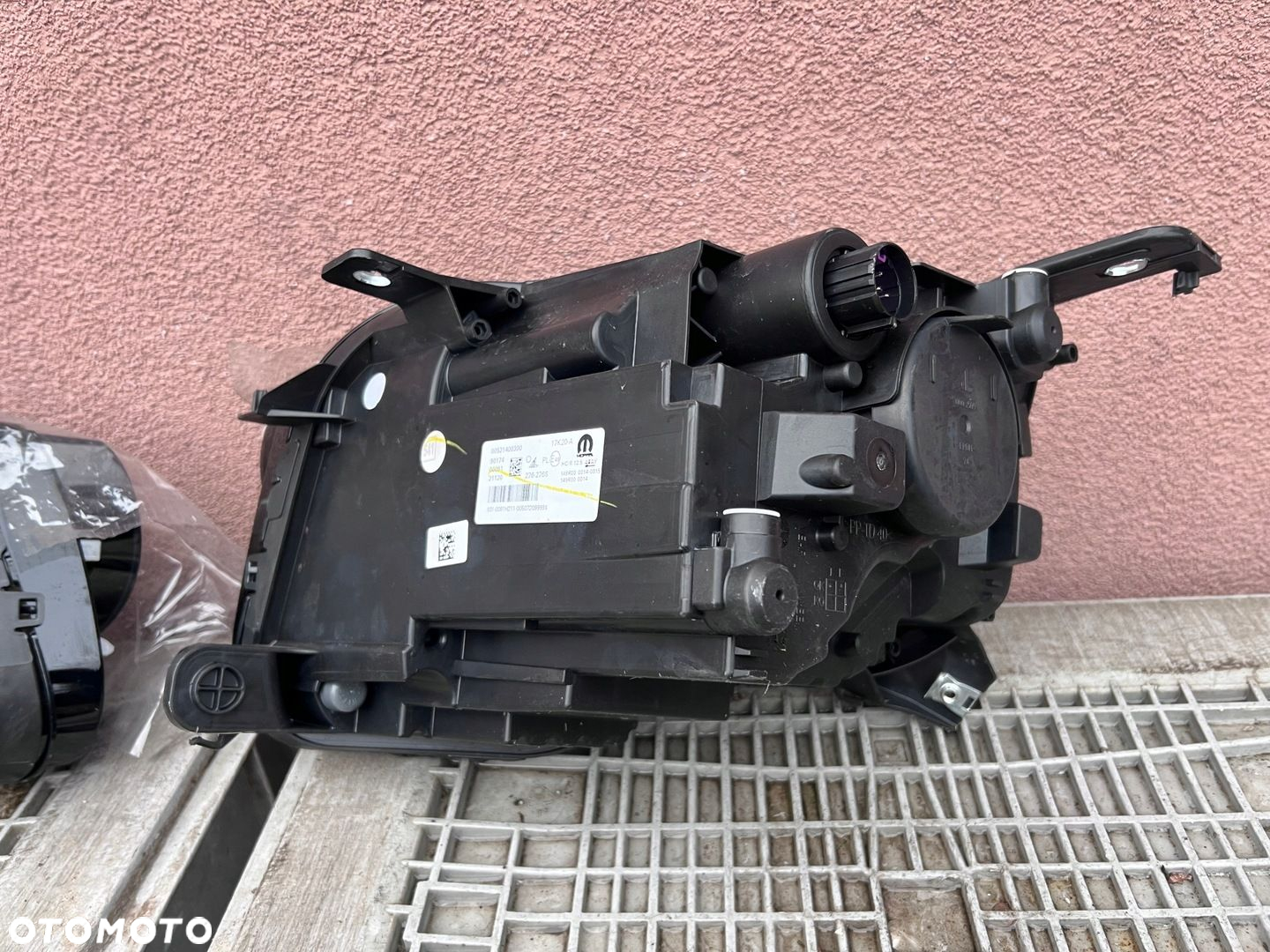 Lampa przednia FIAT 500E ZWYKŁE KOMPLET NOWE ORYGINALNE EUROPA - 6