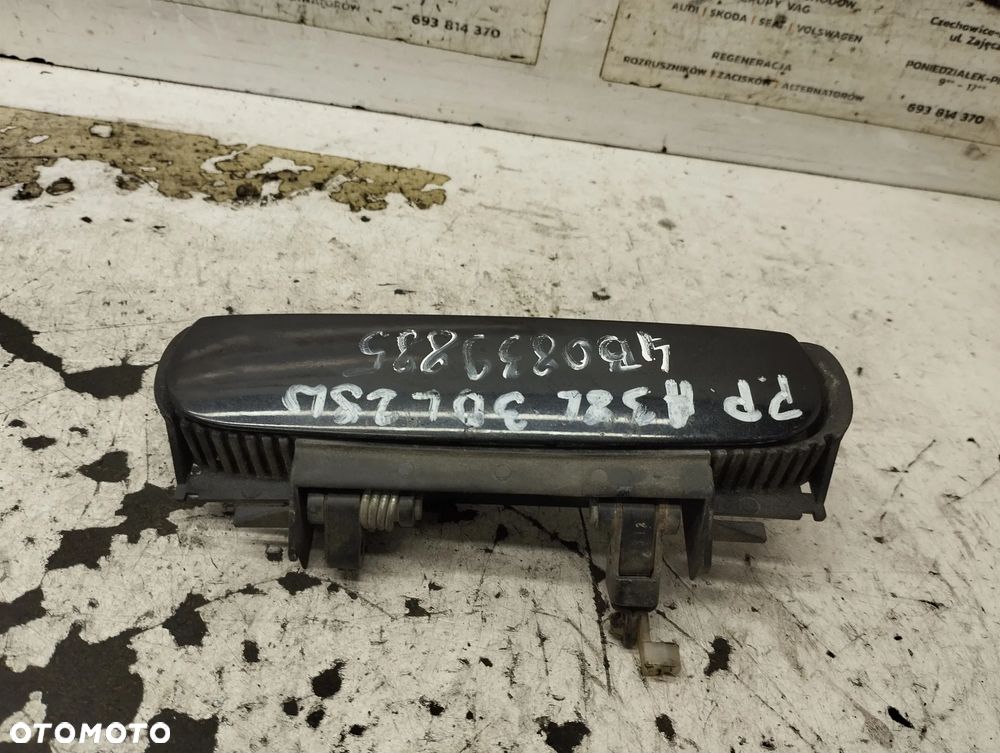 KLAMKA ZEWNĘTRZNA PRAWY PRZÓD PRZEDNIA AUDI A3 8L LIFT A3 8P A4 B6 B7 4B0839885 LZ9W LY7Q/ LY1X/ LY5K/ LY7J - 4