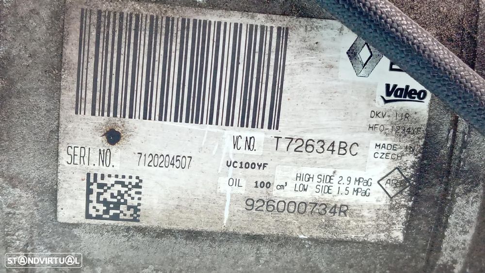 Compressor AC RENAULT Clio IV (BH_) - 4