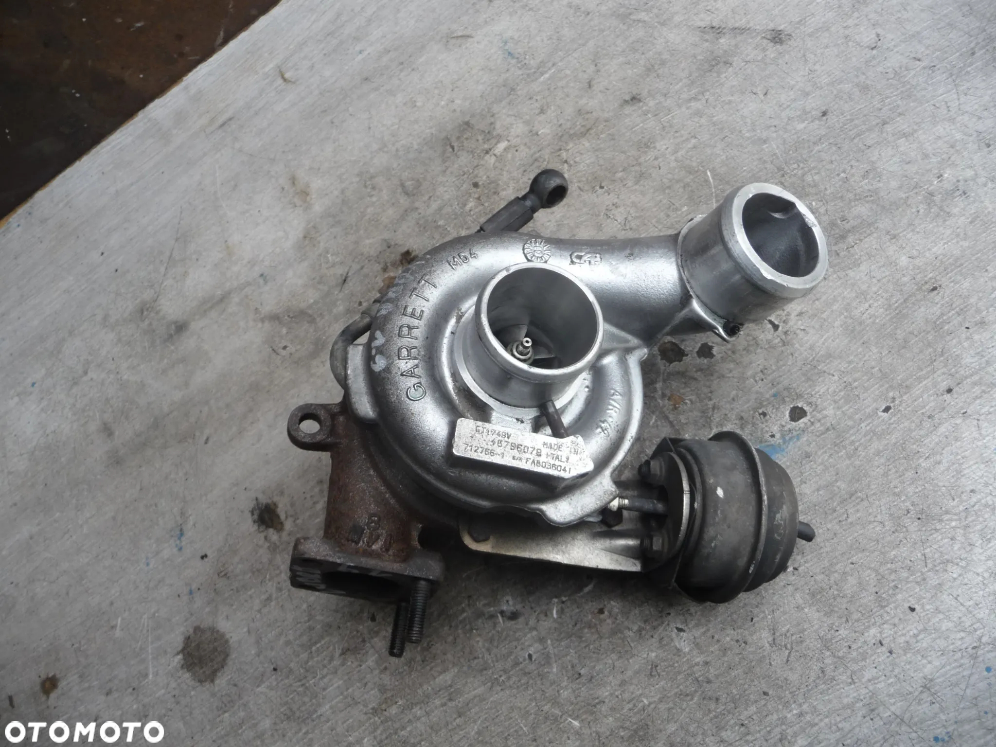 FIAT STILO MULTIPLA ALFA 147 156 LANCIA LYBRA 1.9 JTD TURBINA TURBOSPRĘŻARKA 46786078 - 4