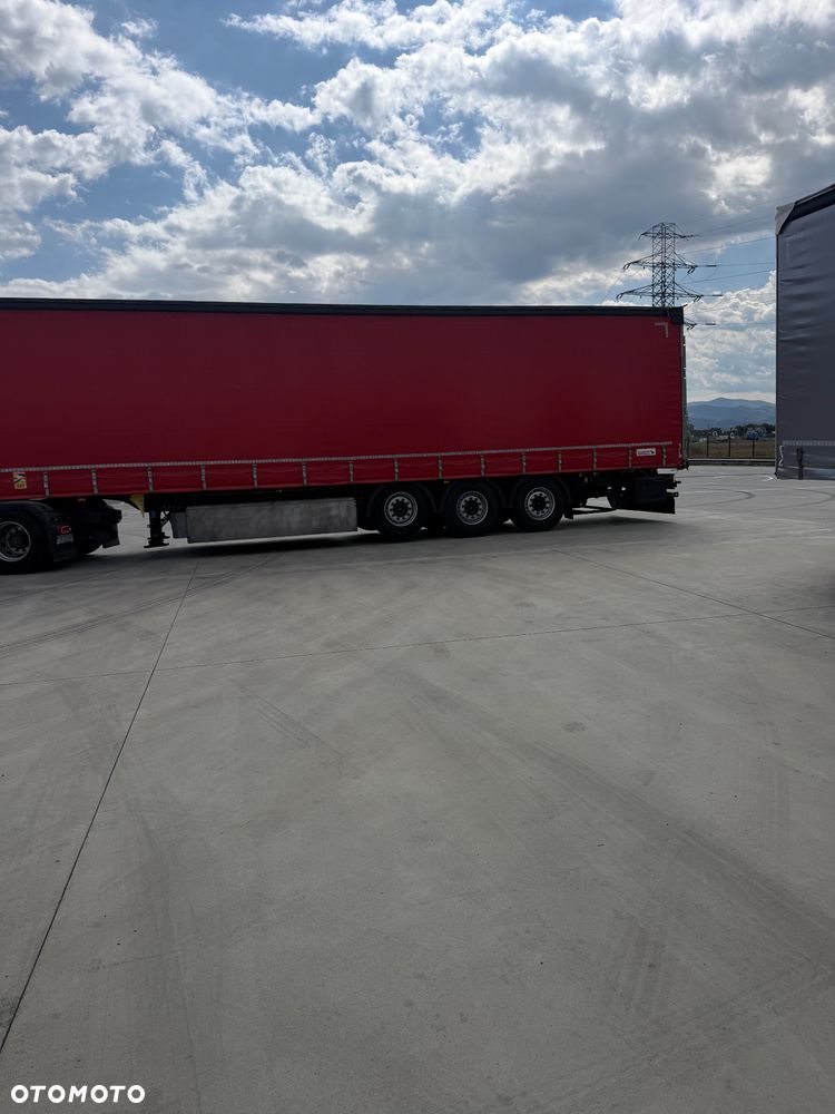 Schmitz Cargobull STANDART OŚ podnoszona kosz  opony 100%  alu deski zbrojona plandeka - 10