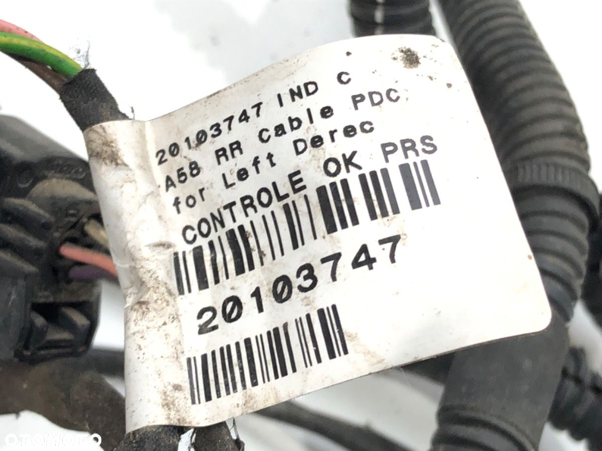 WIĄZKA PDC TYŁ CZUJNIKI - 173.00 PLN - CITROEN C3 PICASSO (SH_) 2009 - 2022 1.6 VTi 120 88 kW [120 - 7