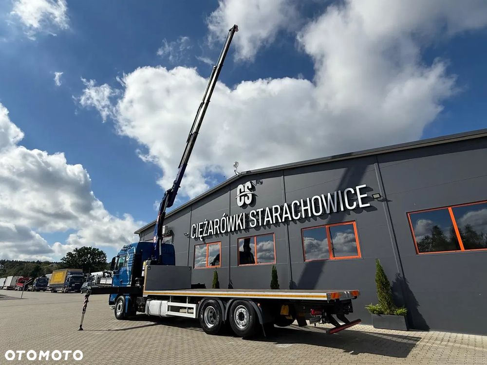 MAN MAN TGX 26.520 // E6 // Klimatyzacja / PLATFORMA Z ŻURAWIEM PM 23P // dźwig, pomoc drogowa, crane, kran // Świeżo sprowadzony z Niemiec - 13