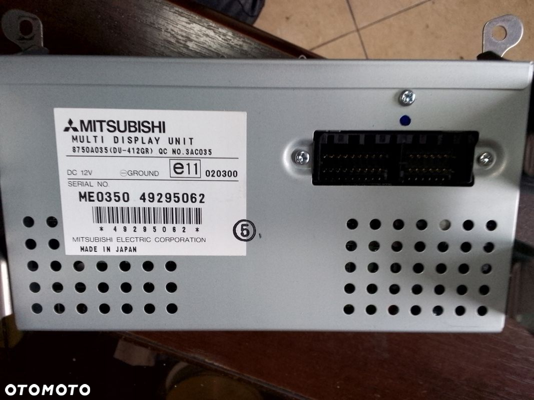 MITSUBISHI GRANDIS WYŚWIETLACZ NAVI+PILOT - 3