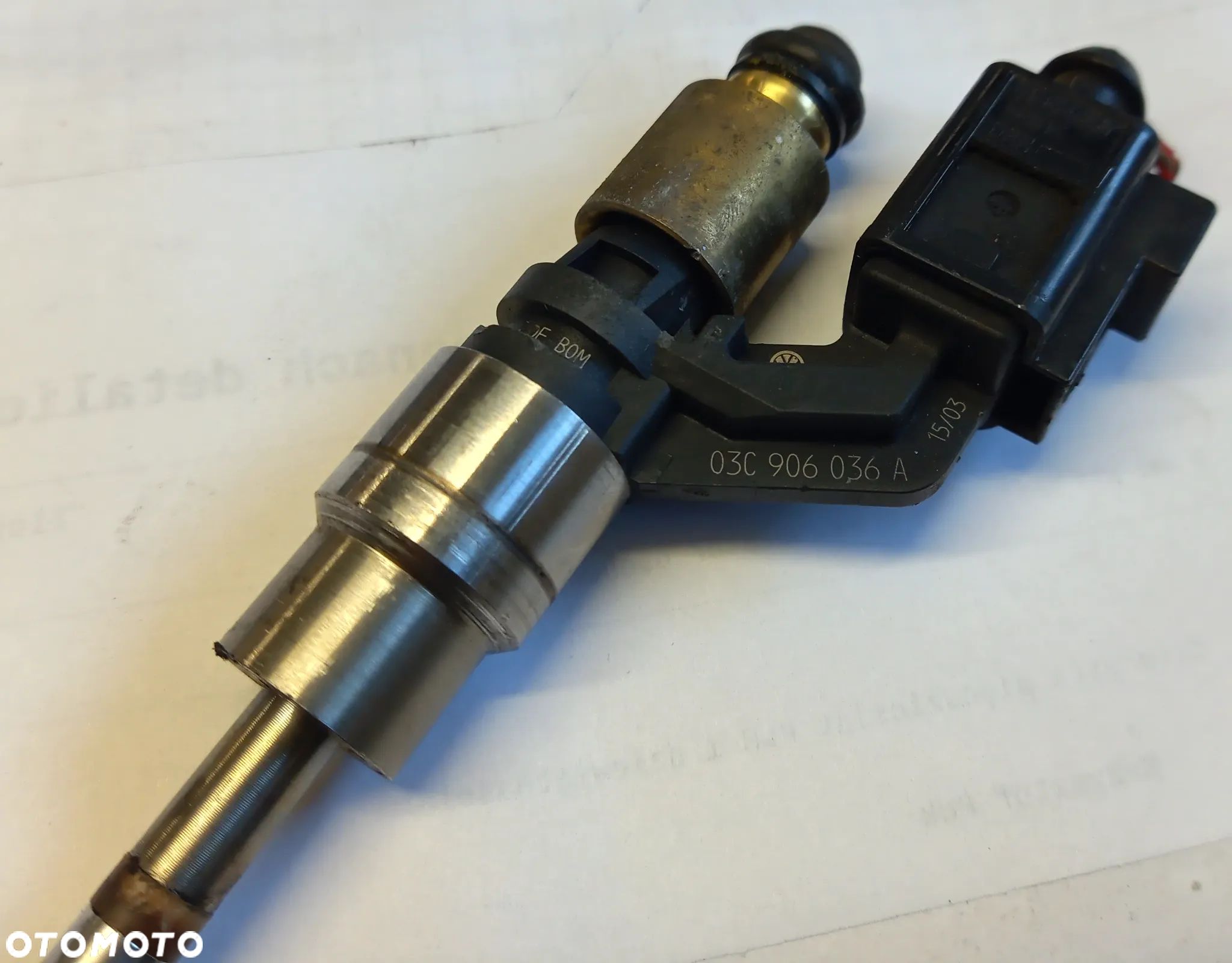 Vw Golf V 5 Touran Audi A3  1.4 1.6 FSI wtryskiwacz 03C906036A - 1