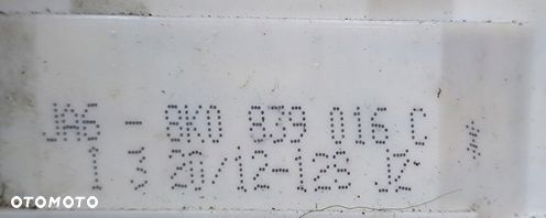 audi a4 b8 a5 q5 8r lift zamek drzwi prawy tył 6 pin 8k0839016c - 2