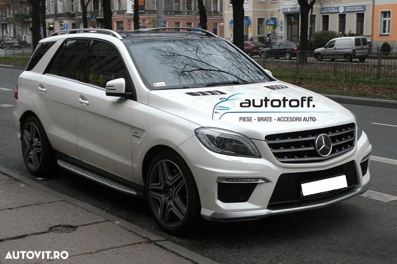 Praguri Mercedes Benz ML GLE W166 (11-18) din Aluminiu - 6