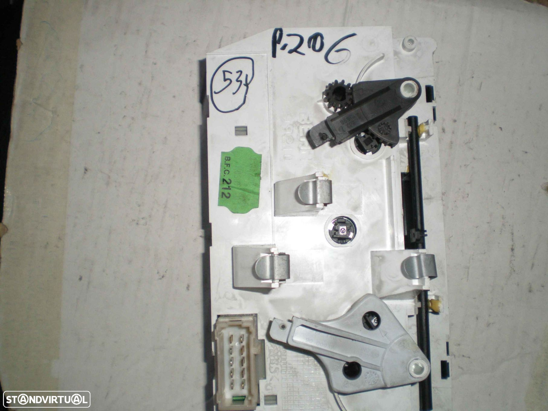 Comando Sofagem S/REF053 PEUGEOT 206 2003 BEHR - 2