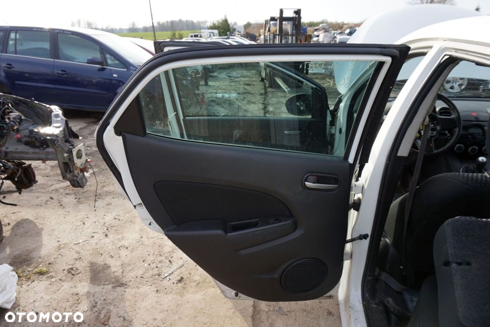 DRZWI TYLNE LEWE 2 II DE LIFT 5D HB 34K  BIAŁY MAZDA 2010-2014 - 5