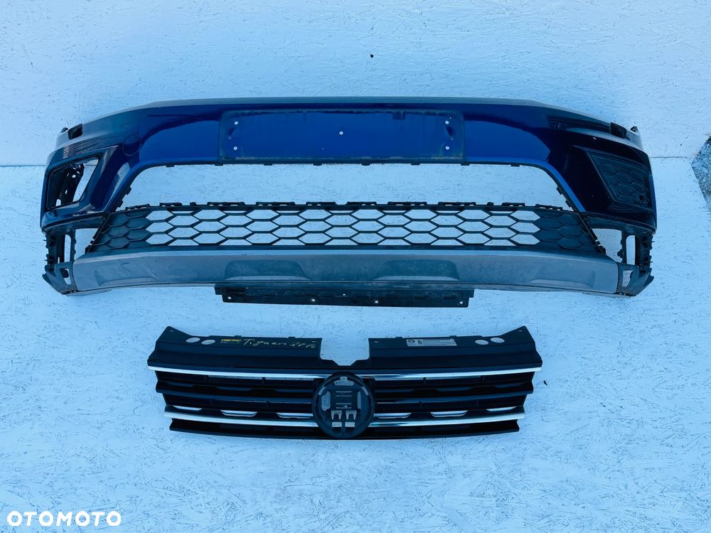ZDERZAK ATRAPA GRILL VW TIGUAN II 5NA PRZÓD PRZEDNI - 1