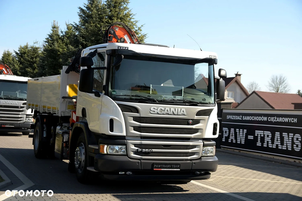 Scania P 250///* 2015///* PRZEB. JEDYNE 330TYŚ KM///* 18000KG///* HDS///* 3 STRONNY WYWROT//* /WAGA///* STAN BARDZO DOBRY