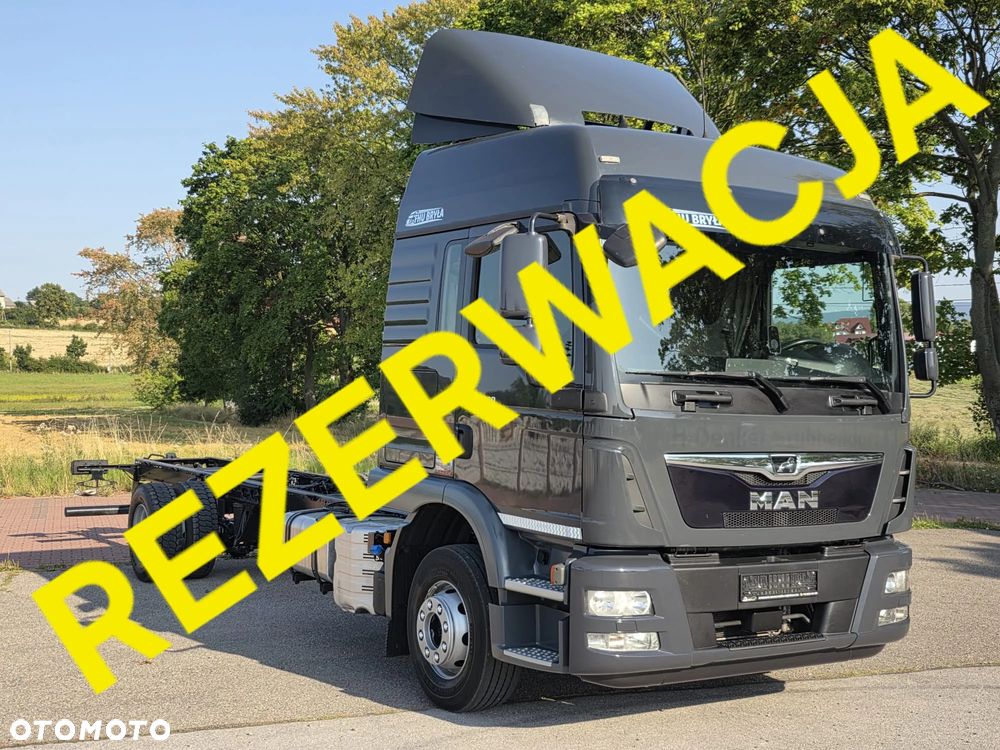 MAN TGM 15.290 / RAMA DO ZABUDOWY / AUTOMAT / SPROWADZONY  / E6 / LIFT / ROZSTAW OSI 5.5M / LAWETA / POMOC DROGOWA / STAN BARDZO DOBRY/