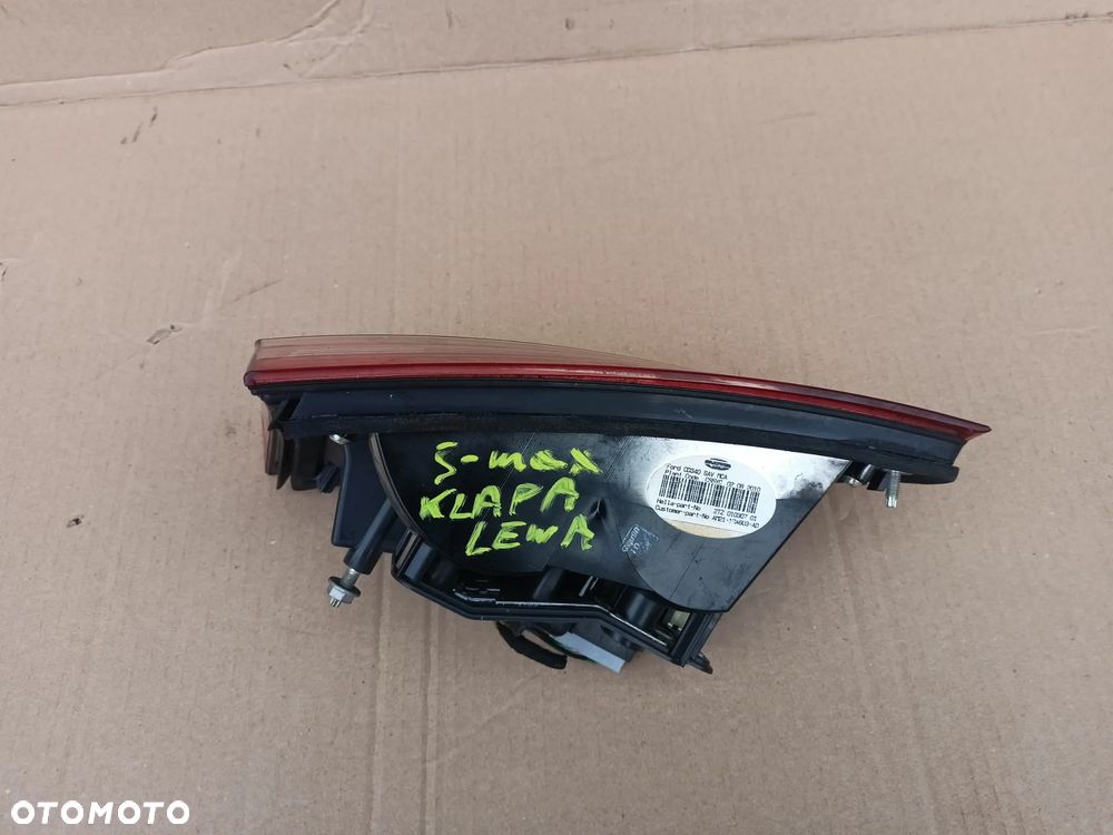 Lampa Lewa Lewy   Tył w klapę Bagażnika  FORD S-MAX MK1 LIFT - 7