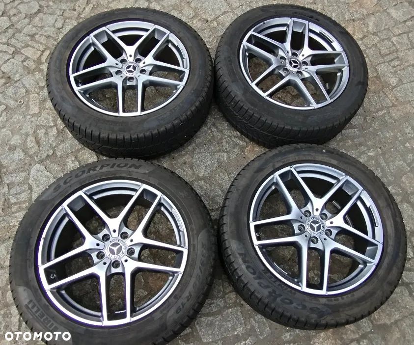 Koła zimowe Mercedes GLC W253 235 55 19 Pirelli Scorpion Winter - 4