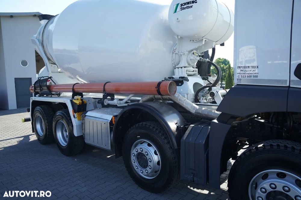 Mercedes-Benz AROCS 3240 / 9M3 BETONIERĂ / 8x4 / BETONIERĂ / SCHWING STETTER / 100% ANVELOPE - 13