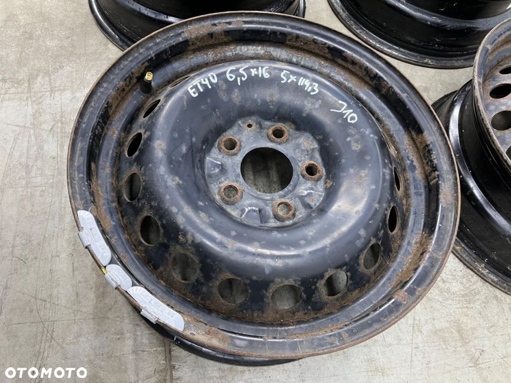 Felga Nissan Qashqai I J10 06-13r. 6,5jx16 5x114,3 ET40 felgi stalowe 16 cali Alcar 7855 KOMPLET - 16