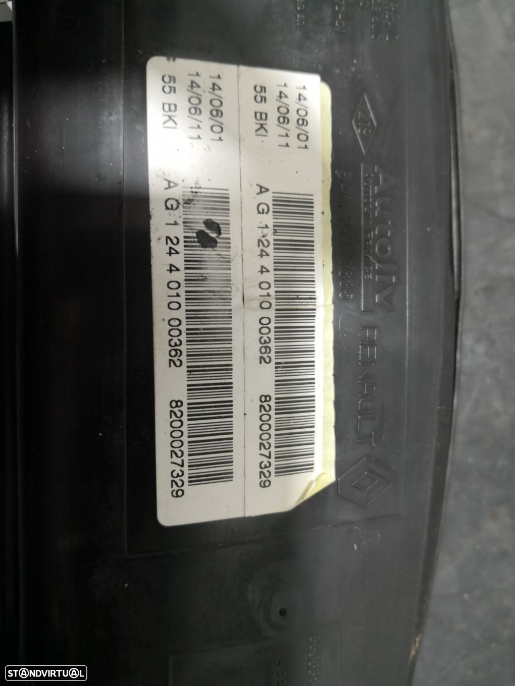 Airbag Banco Esq Renault Clio Ii (Bb_, Cb_) - 4