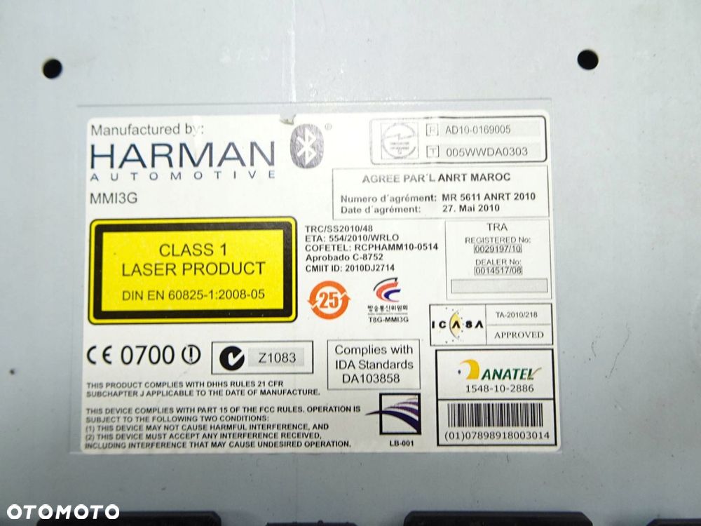 radio cd audi a4 b8 lift - 8