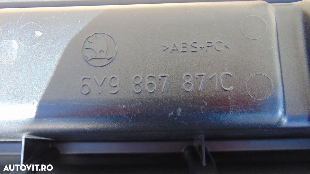 Rulou/polita/tavita/capac portbagaj Skoda Fabia 1 break/combi an 2002-2007 cod 6Y9867871C - 5