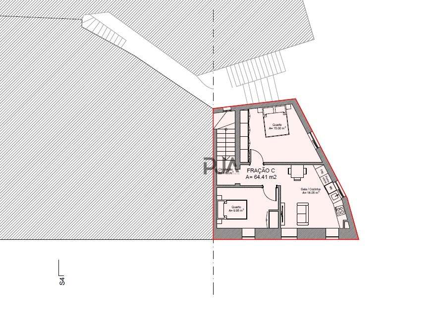 Apartamento T2 em Tondela - Grande imagem: 5/5