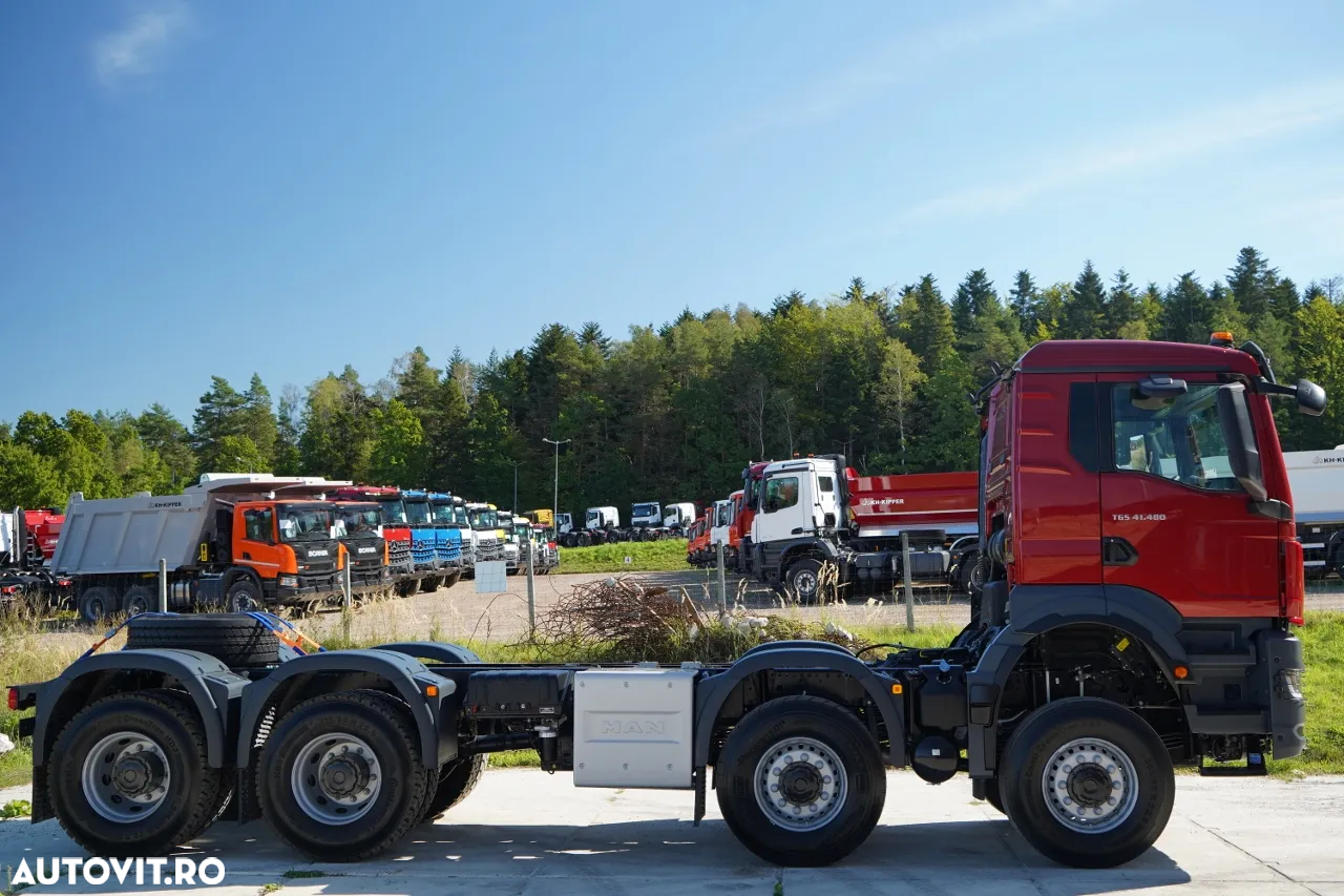 MAN GS 41.480 / 8X8 / ​​​​CONSTRUCȚIE / NOU-NOUȚ 2025 - 8