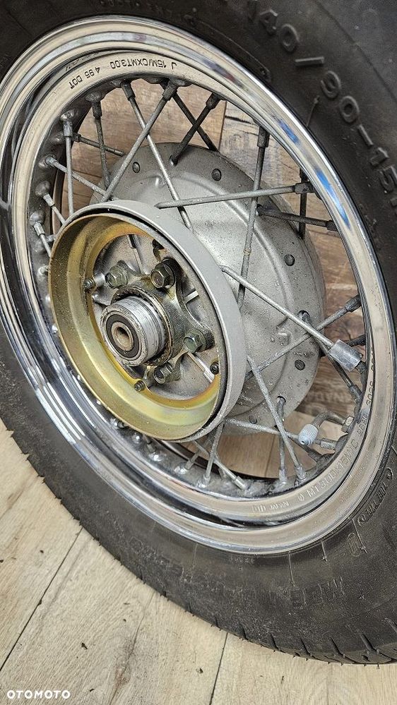 YAMAHA XV 535 VIRAGO FELGA TYŁ TYLNA HAMULEC BĘBNOWY BĘBEN - 13