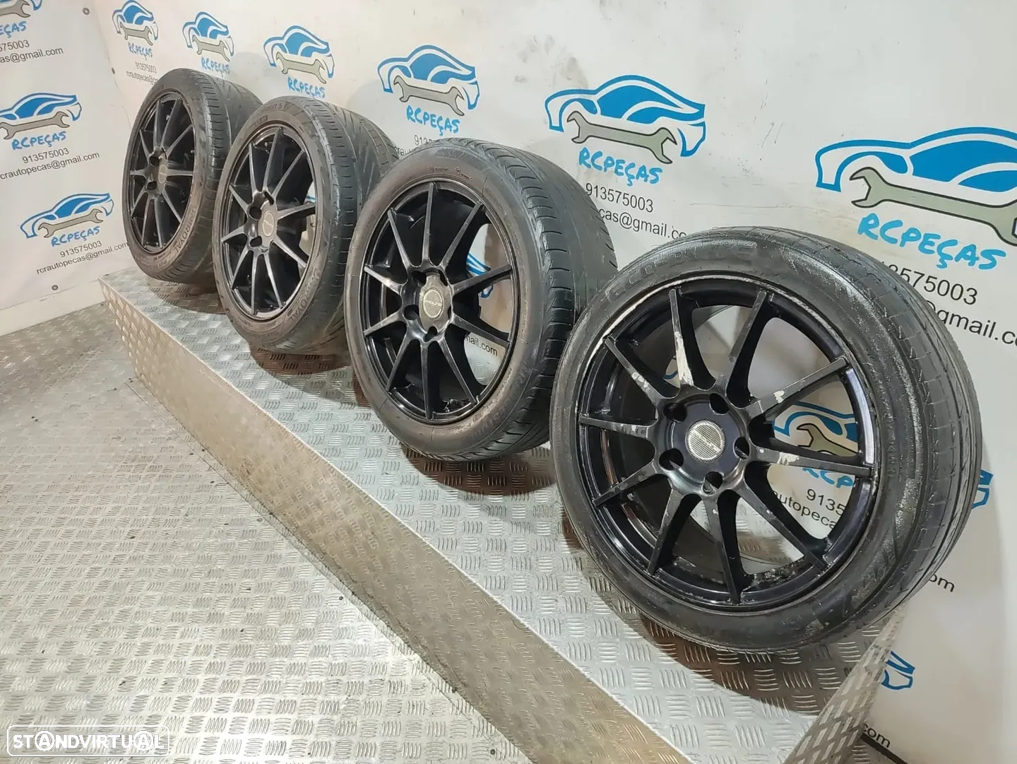 - Jantes 17" Originais Proline Wheels - BMW - 7,5J | ET38 | 5x120 - Originais - E87 | E81 | E88 | E82 | E90 | E91 | E92 | E93 | Polegadas | Jante - 15