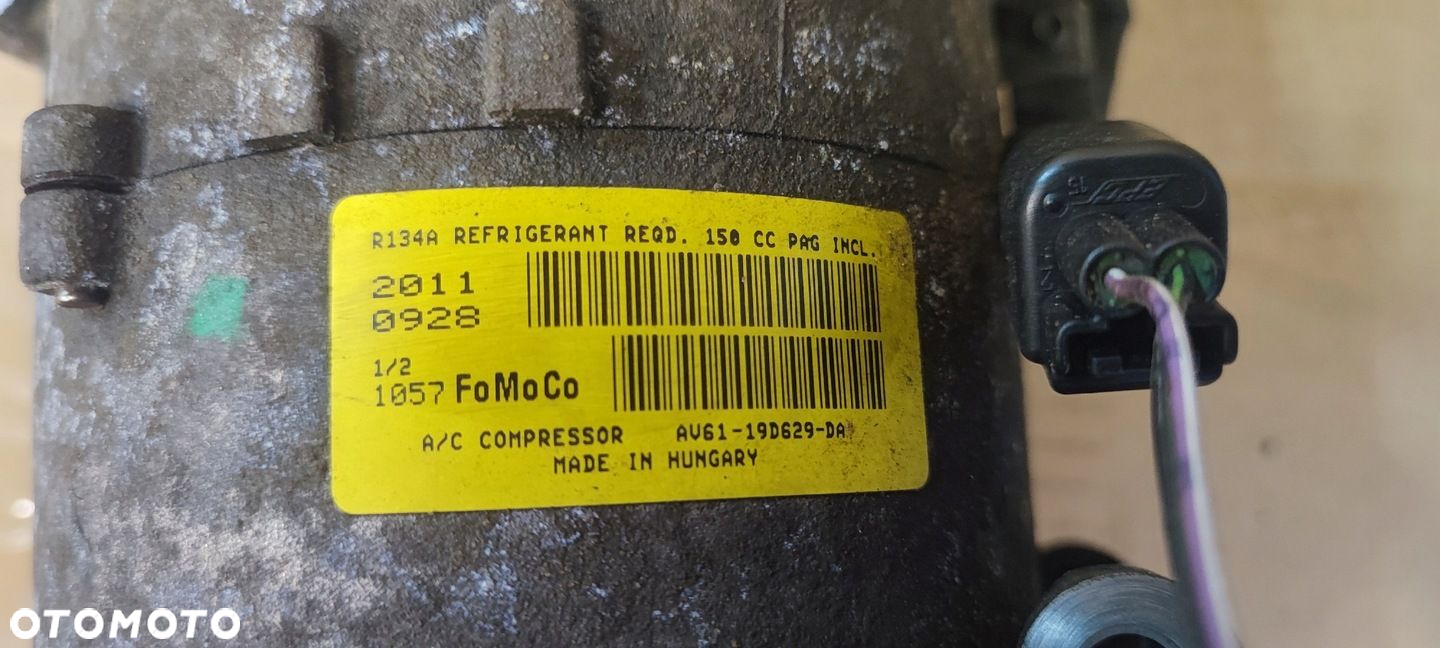 FORD C-MAX MK2 FOCUS MK3 SPRĘŻARKA KLIMATYZACJI KOMPRESOR 1.6 TDCI - 5
