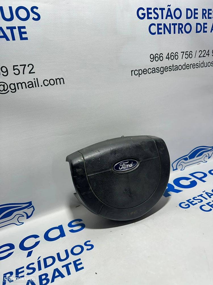 .Airbag Volante Guiador Original Ford Fiesta 5 MK5 2S6AA042B85ALZHHD 2002 - 2008 - 2