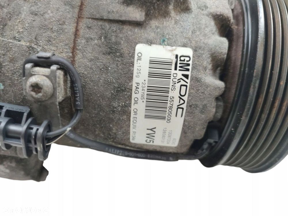 SPRĘŻARKA KLIMATYZACJI CHEVROLET CRUZE LIFT (2012-2014) 1.7 TD 131KM 13387234 - 2