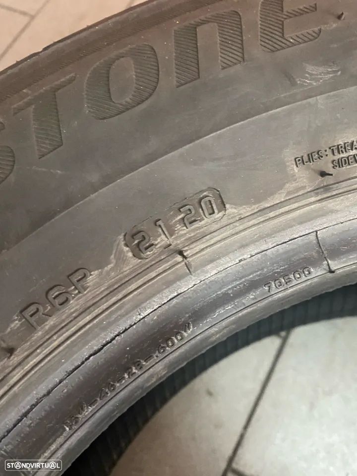 1 Pneu 215/60/16 Bridgestone Turanza T001 de 2020 com mais de 95% de piso - 3