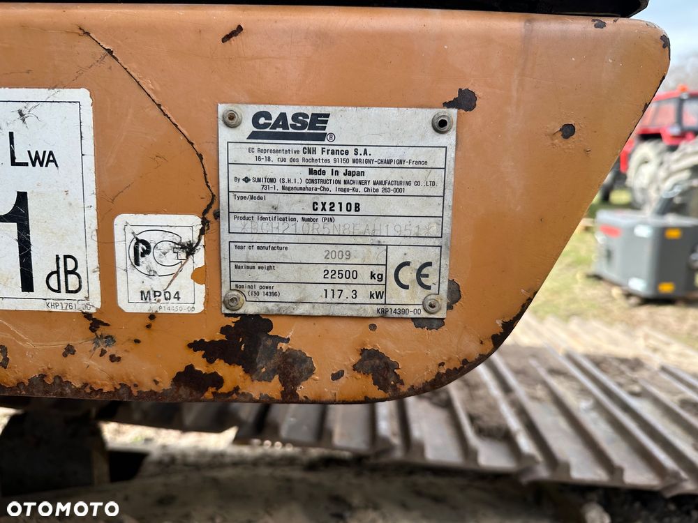 Case CX210B - 13