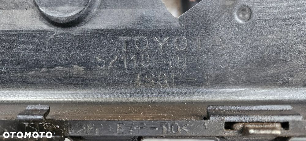 TOYOTA COROLLA VERSO II ZDERZAK PRZEDNI 52119-0F010 521190F010 - 7