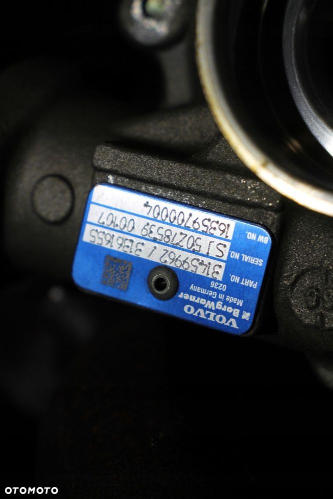 VOLVO V90 S90 XC90 V60 S60 XC60 2.0 D3 / D4 TURBOSPRĘŻARKA 31459962 - 6