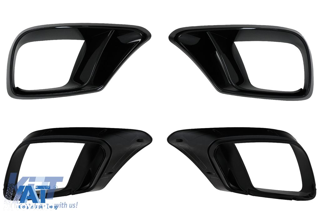 Pachet Exterior Aero compatibil cu Mercedes S-Class W222 Facelift S65 / S63 (07.2017-08.2020) Sedan - 6