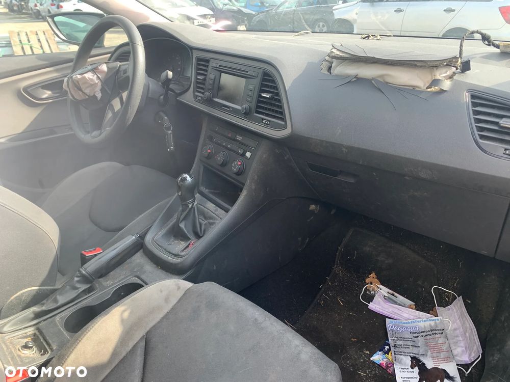 SEAT LEON 3 *SAMOCHÓD NA CZĘŚCI* MASKA, LAMPA, DRZWI, LUSTERKO, ZDERZAK, GRILL, BŁOTNIK, KLAPA, BELKA, DESKA, FOTELE, KANAPA, ĆWIARTKA KIEROWNICA, TARCZE, ZACISKI, ZAWIESZENIE, KOMPLETNY PRZÓD, KOMPLETNY TYŁ, LICZNIK, ZEGARY, PRAWE LEWE PRZÓD TYŁ - 5