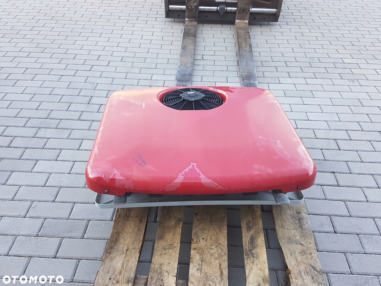 KLIMATYZACJA POSTOJOWA DACHOWA SPRĘŻARKOWA SLIMCOOL DAF XF 106 EURO 6 - 1