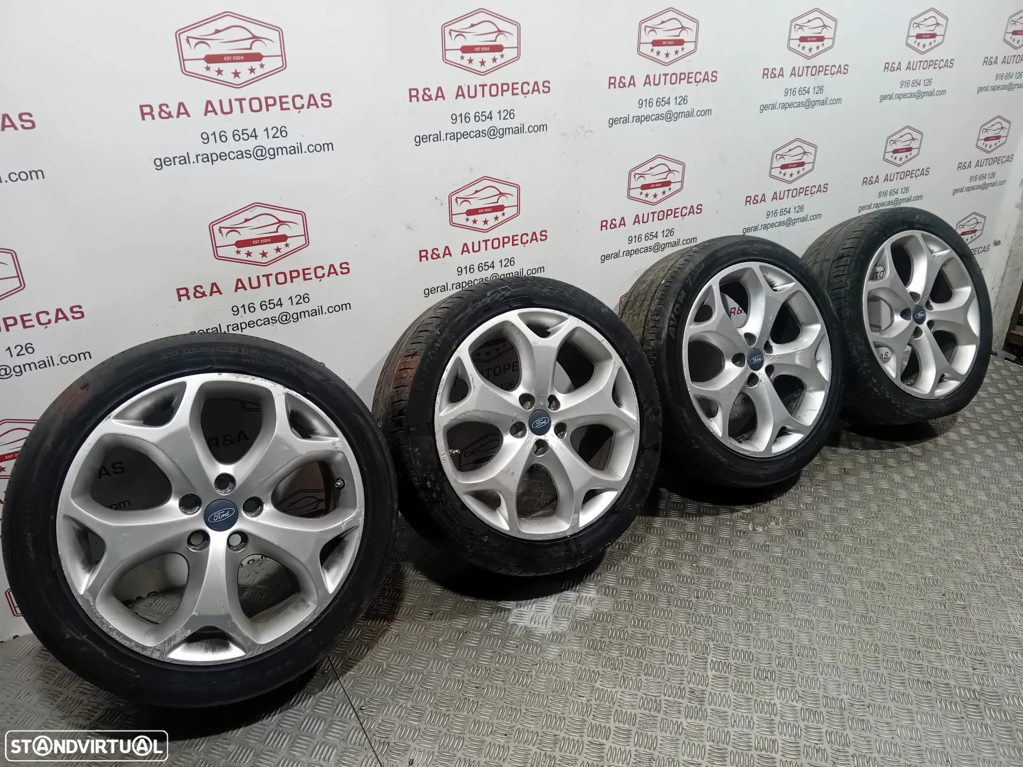 Jantes Ford Originais 18  Proveniente de um S-Max Titanium - 4