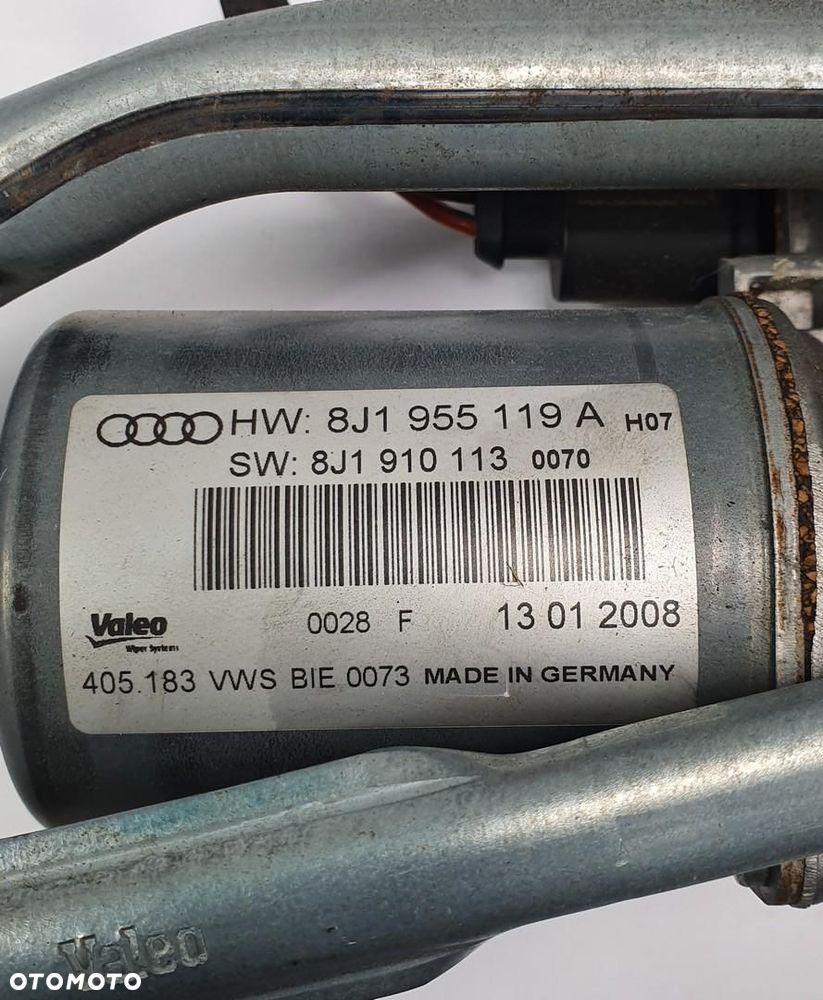 MECHANIZM WYCIERACZEK AUDI TT 8J 8J1955023C 8J1910113 EUROPA - 4