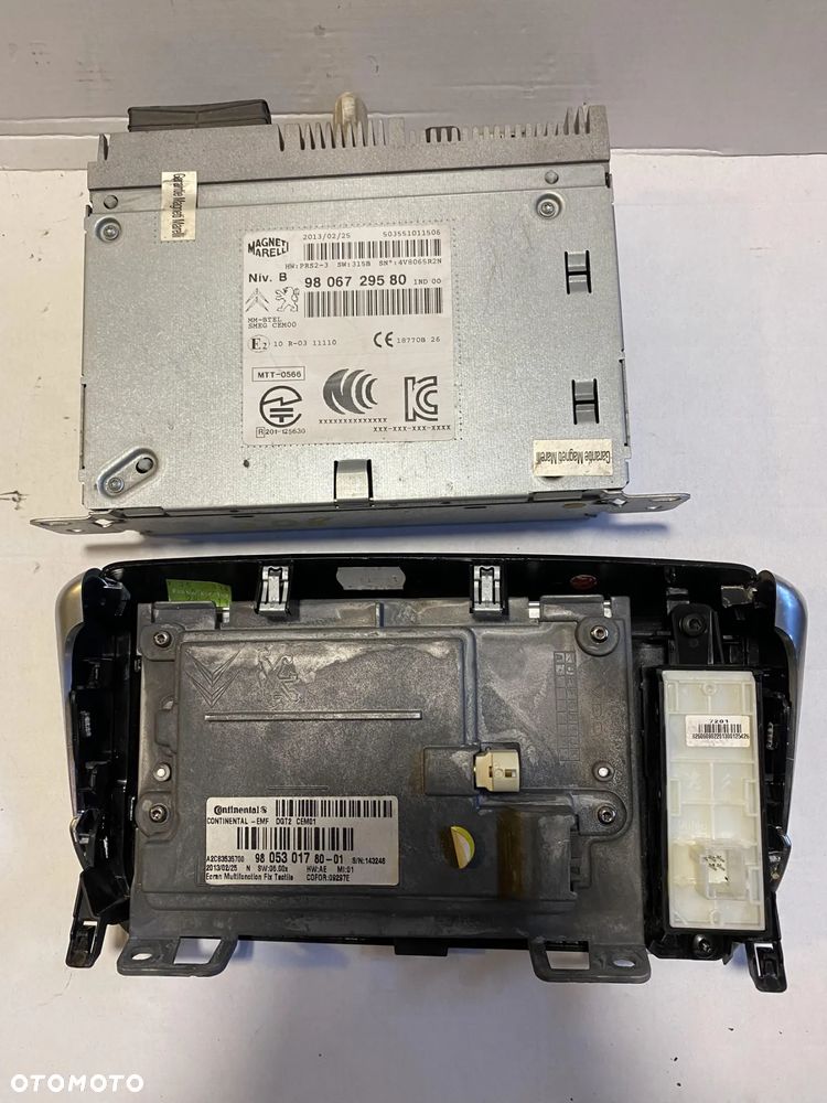 Radio nawigacja Peugeot 208 OE - 2