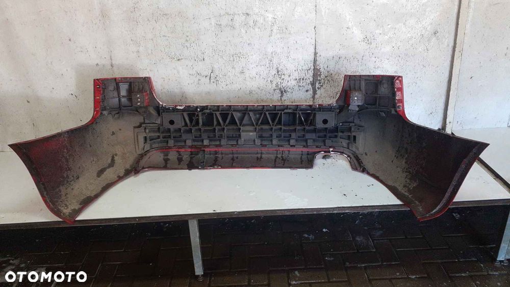 ^ ZDERZAK TYŁ TYLNY AUDI A4 B6 SEDAN S LINE LY3J CZERWONY - 1