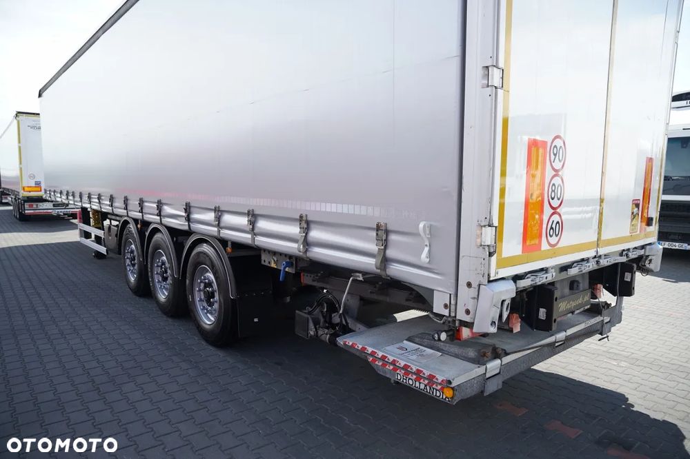 Fruehauf FIRANKA / OŚ PODNOSZONA / WINDA DHOLLANDIA  2 000 KG / MOCNA PODŁOGA / - 10