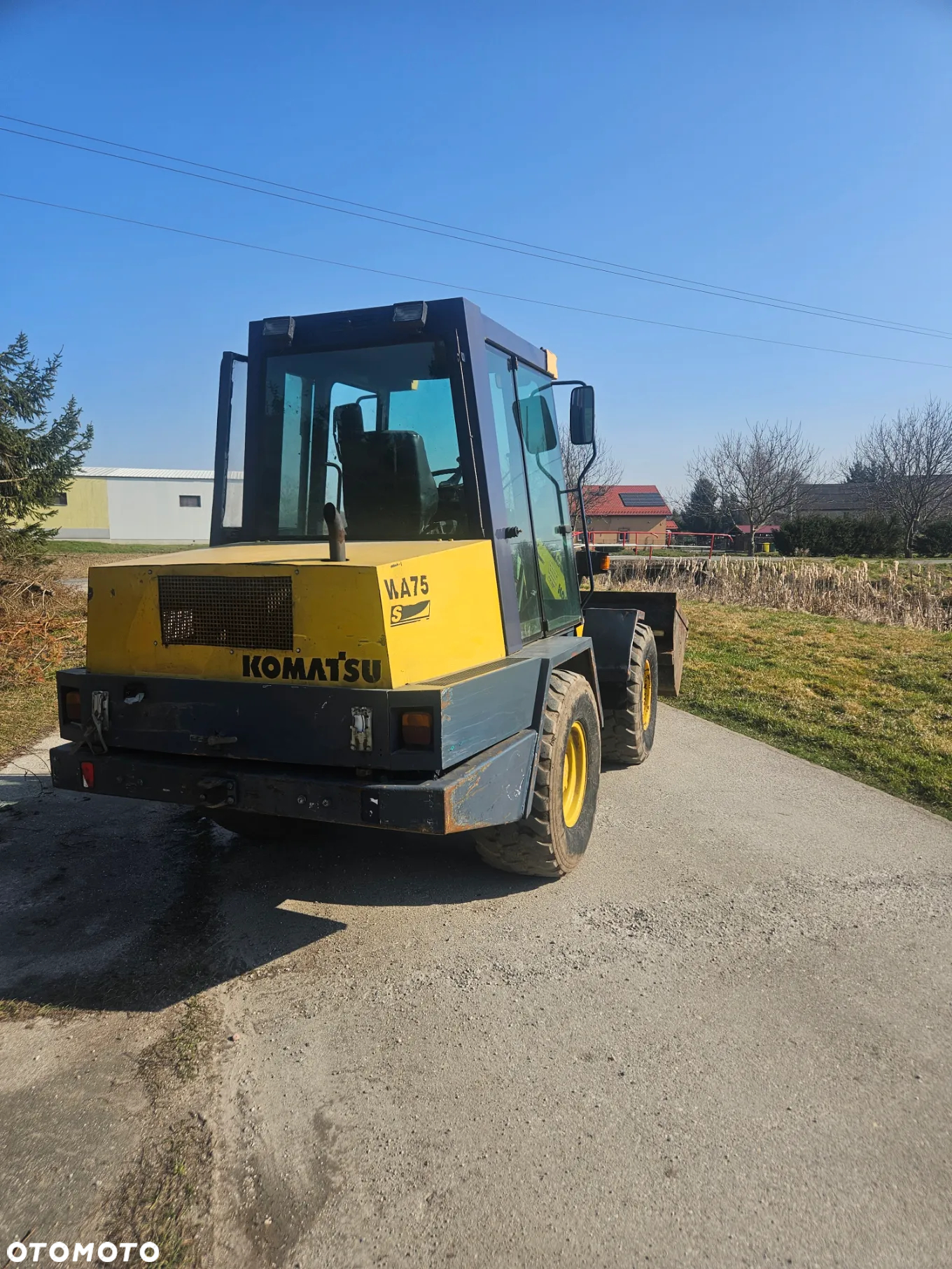 Hanomag 15 F komatsu WA75 - 7