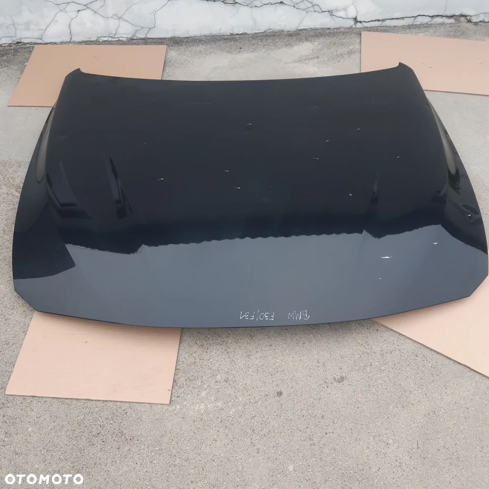 BMW 3 F30 F31 MASKA POKRYWA SILNIKA 14r DOŁKI 475 BLACK SAPPHIRE - 1