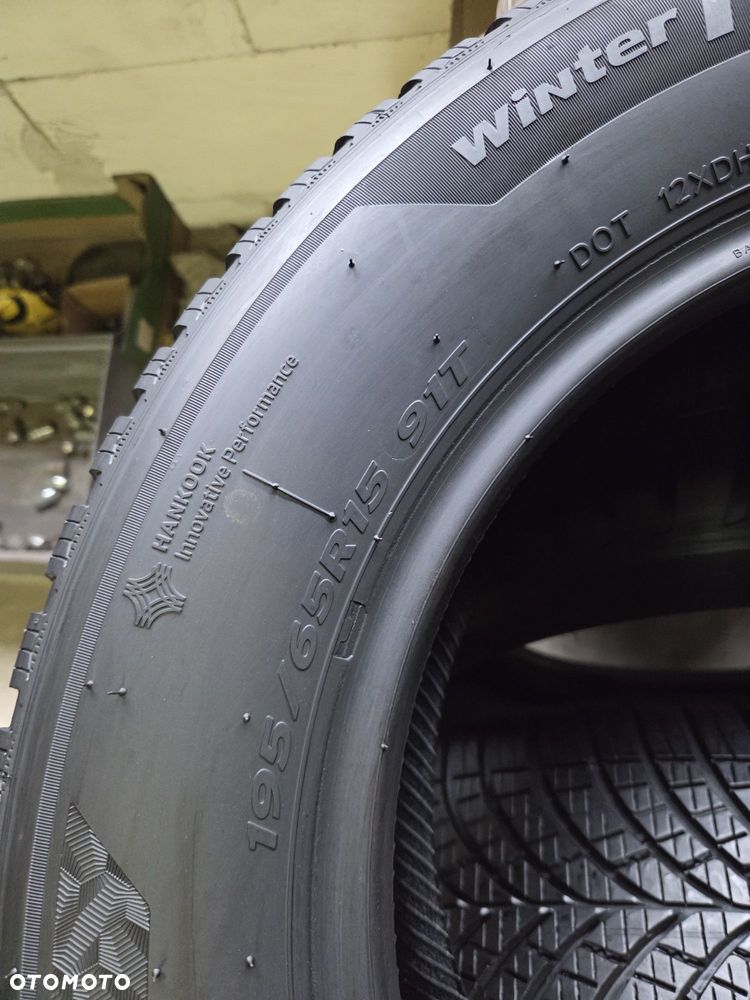 opony używane 195/65R15 Hankook Winter ICEPT RS3 - 5