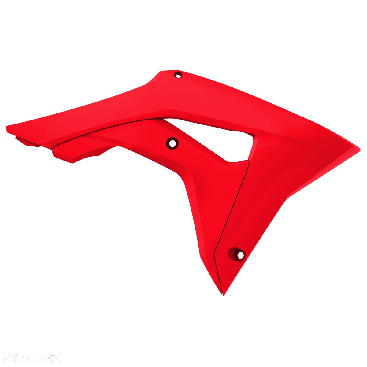 tampas laterais de radiador restyling polisport vermelho honda cr 125 / 250 - 1