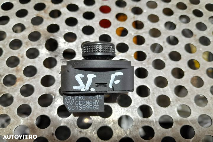 Buton reglaj oglinzi 6C1959565 6C1959565 Volkswagen VW Polo 5 6R [200 - 3