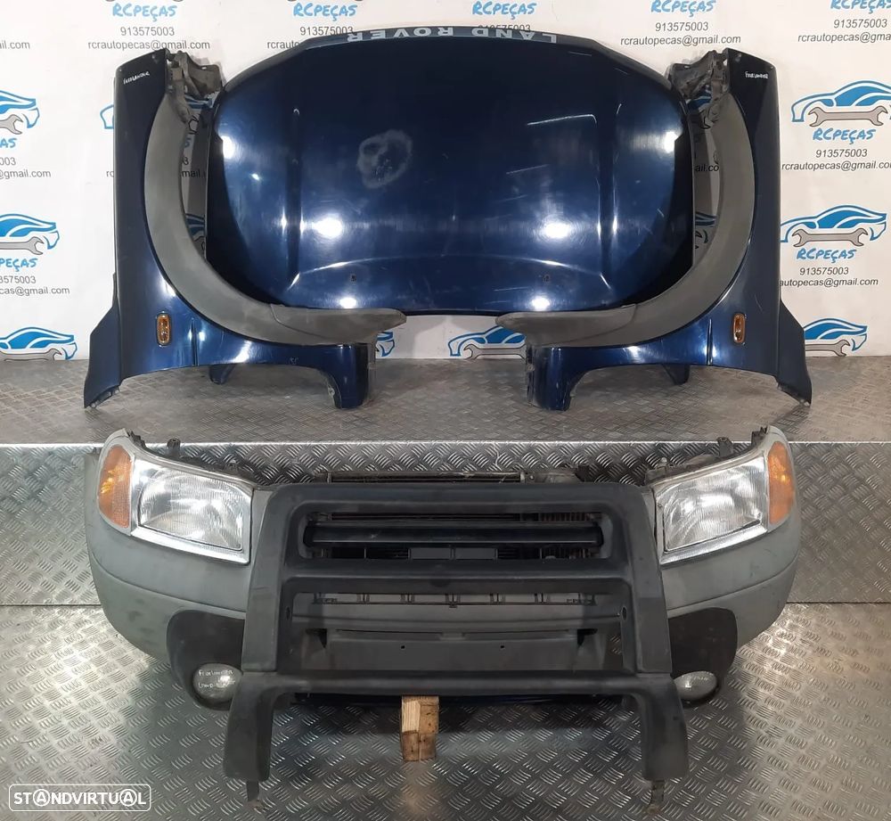 FRENTE COMPLETA LAND ROVER FREELANDER I 1 MK1 CAPOT PARACHOQUES GUARDA-LAMAS OTICAS RADIADOR VENTILADOR FRENTE FIBRA REFORÇO - 1