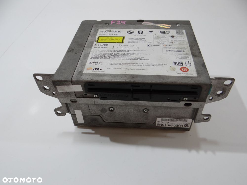 RADIO NAWIGACJA BMW X3 F25 9383069 - 1